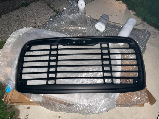 2000-2008 Freightliner Columbia Black Front Hood Grille - photo 2