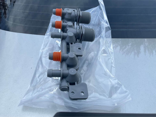 LG AJU75152602 washer inlet valve photo 2