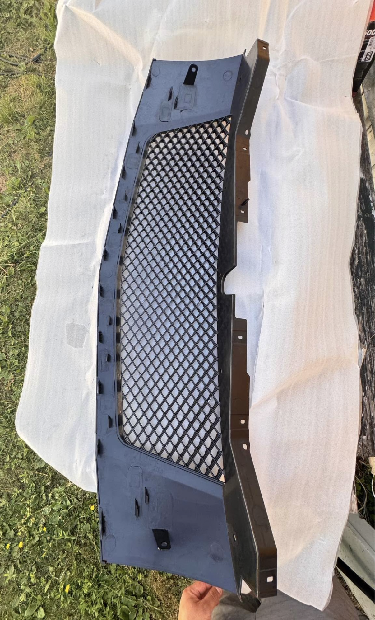 Armordillo Mesh Front Grille Matte Black for 07-14 Cadillac Escalade & 07-13 Escalade EXT
