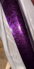 Forged Carbon Fiber Vinyl Wrap, purple 5’x16.4’