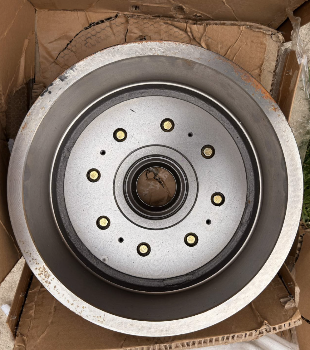Trailer Hub & Drum Assembly
9K/10K Ibs Axles (12.25" x
3.375")