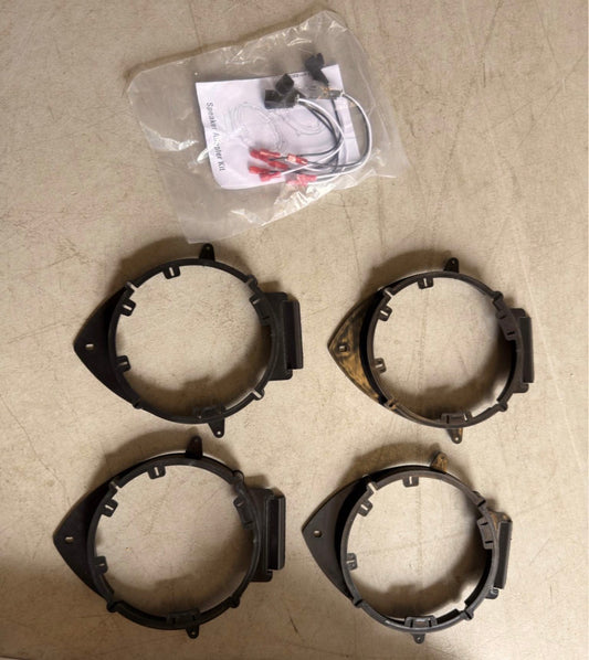 Sierra 1500 Speaker Adapter Kit 6.5 to 6.75