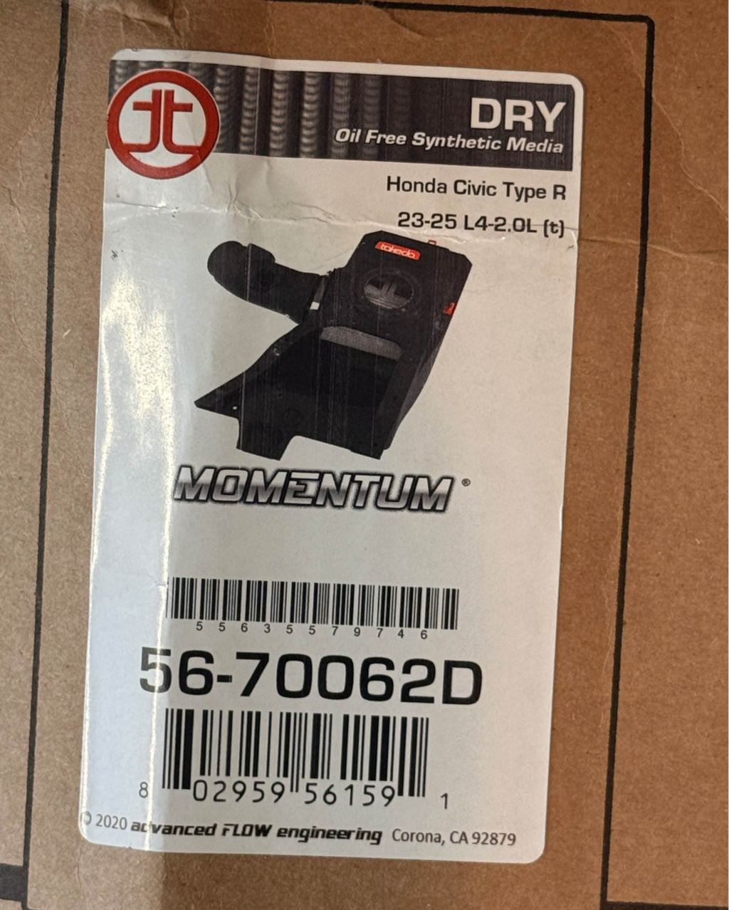 23-26 Civic Type R & Integra Type S Takeda Momentum Intake