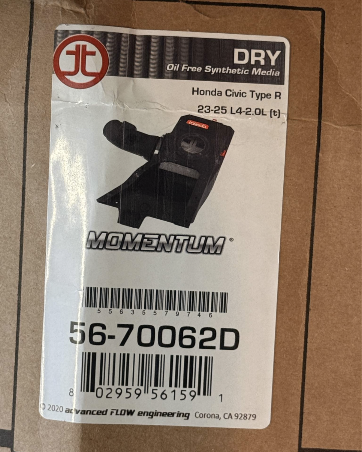 23-26 Civic Type R & Integra Type S Takeda Momentum Intake