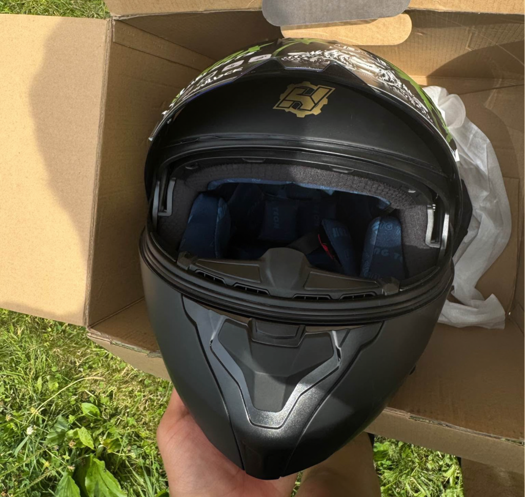 HAX Amatista Modular Helmet – Matte Black S – DOT/ECE