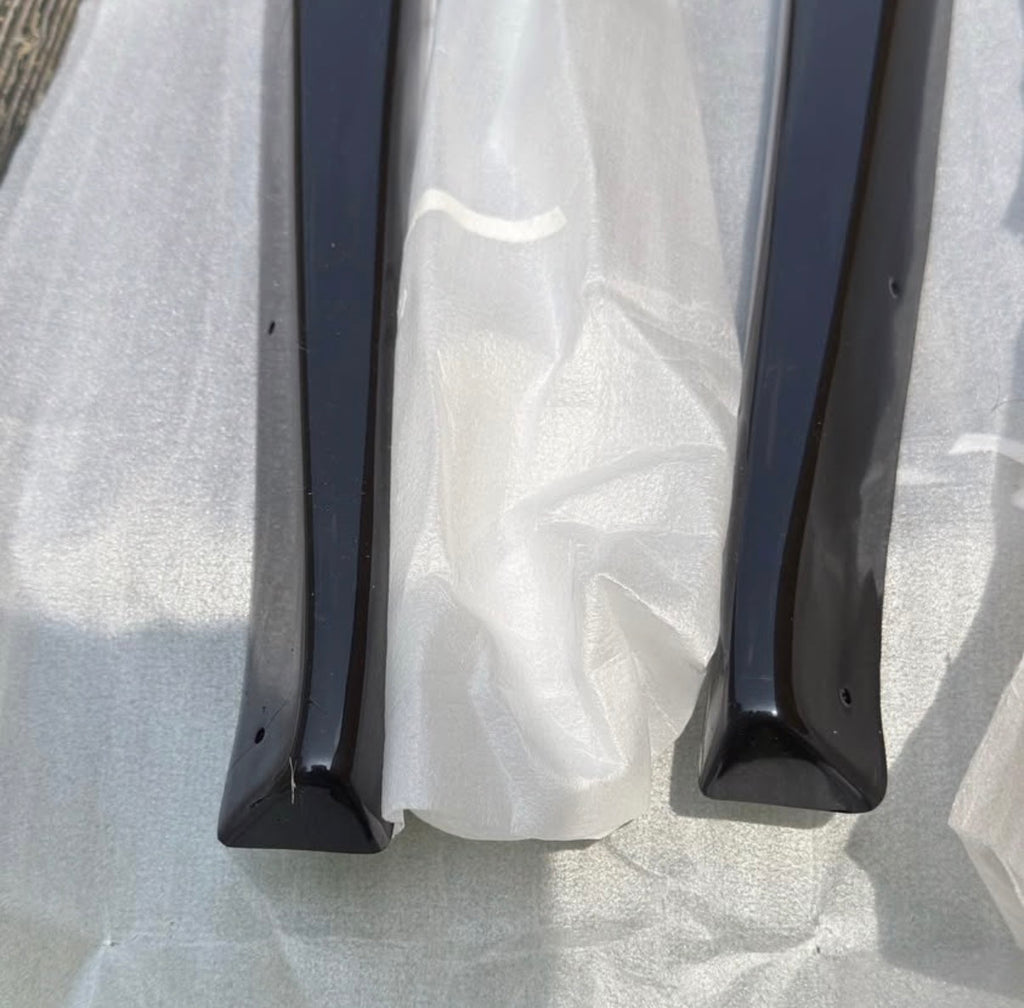 ECOTRIC Front Bumper Lip & Side Skirts – 2-Piece Kit Fits 2014–2019 Chevy Corvette C7 Z06 & Grand