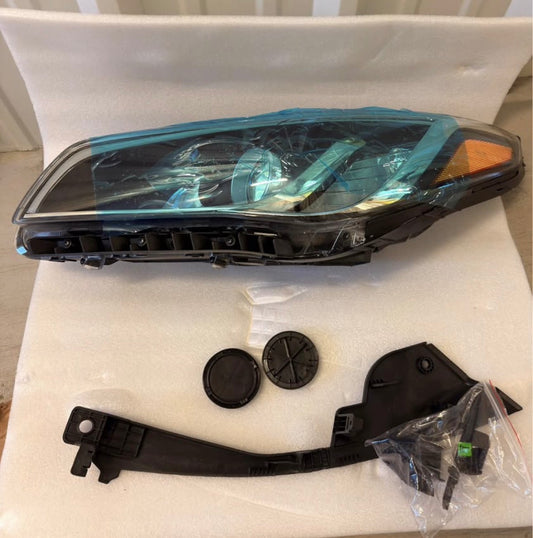 Dasbecan Left Driver Side Halogen Headlight for Hyundai Sonata 2015-2017