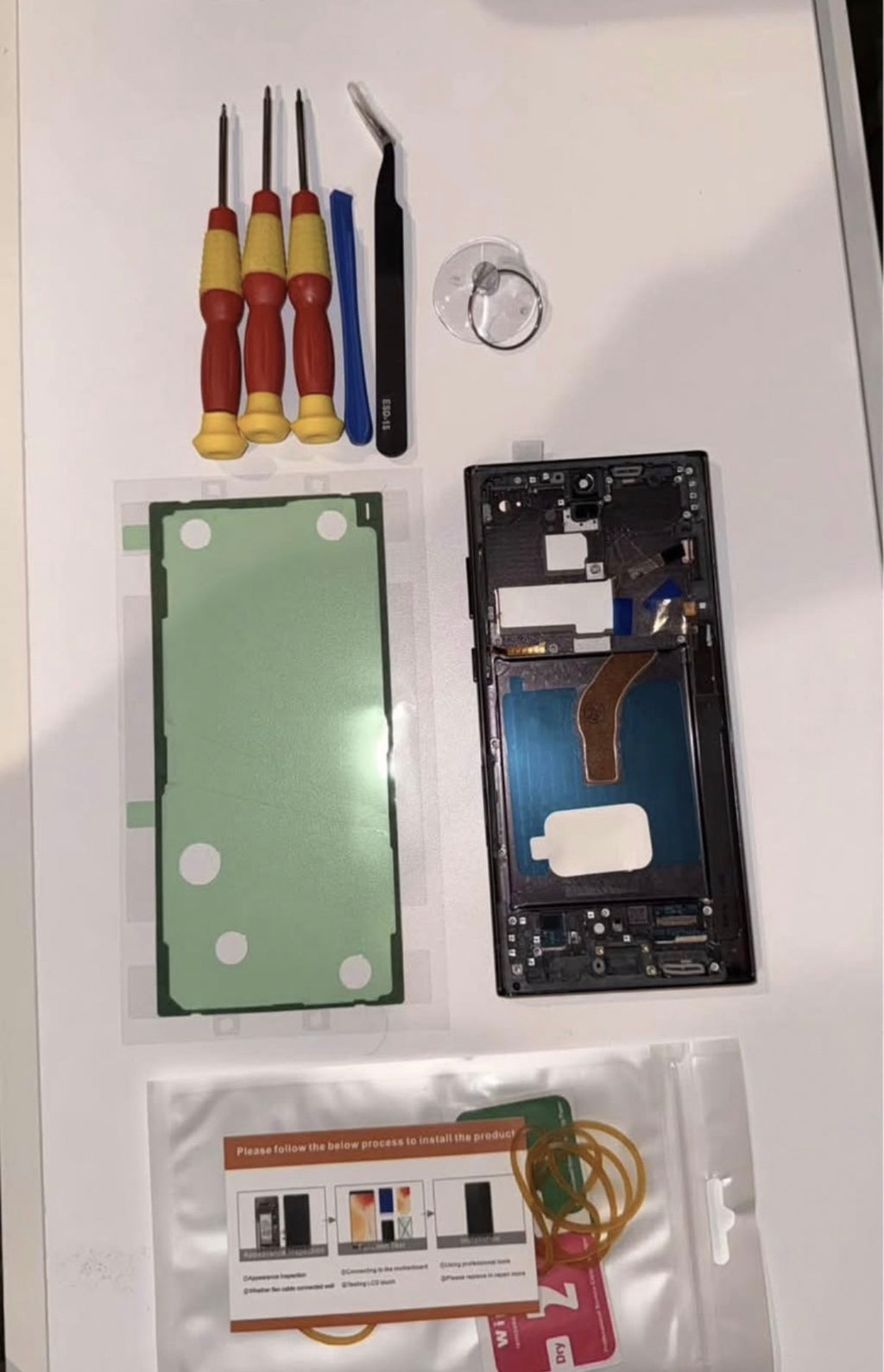 OLED Screen Assembly for Samsung Galaxy S22 Ultra (US Version)