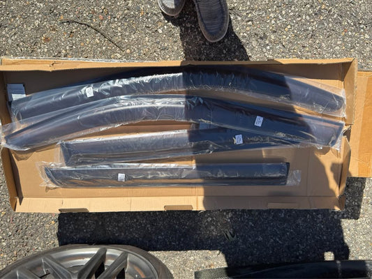 2024-2025 Toyota Tacoma Double Cab Rain Guards 4pc - photo 1