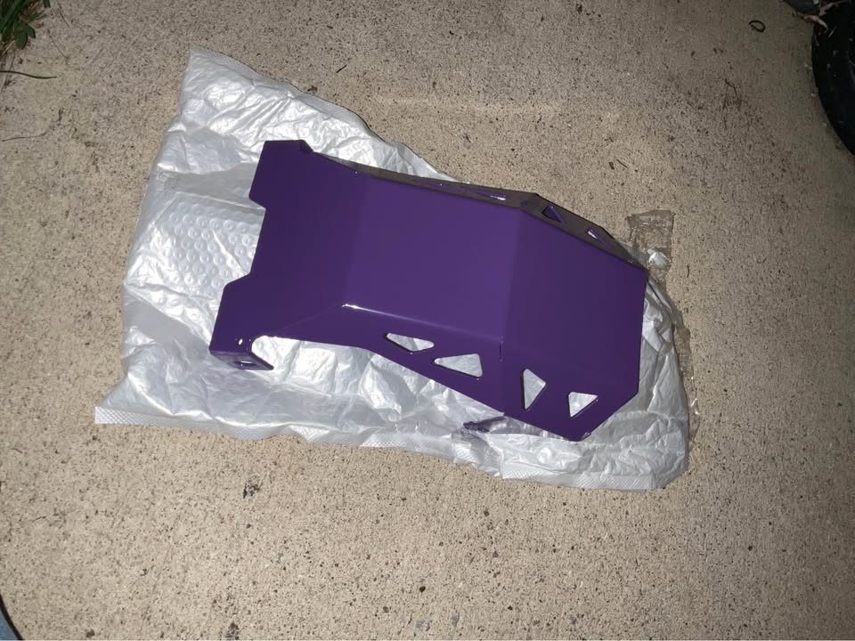 Purple Skid Plate Sur-Ron Light Bee X Aluminum - photo 3
