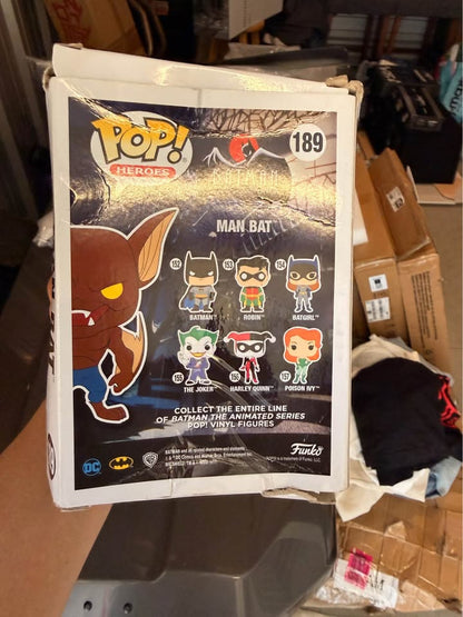 SDCC 2017 Man-Bat Funko Pop #189 (Batman: The Animated Series) - photo 3