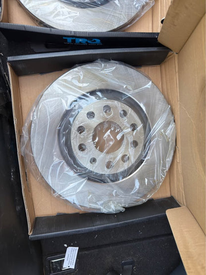 TRQ Rear Brake Pads & Rotors VW Golf GTI 2013 - photo 4