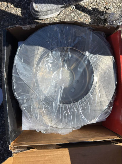 BMW 640i Front & Rear Brake Rotors + Ceramic Pads Kit NEW 12pc (F12/F13/F06) 535i 550i 650i - photo 4