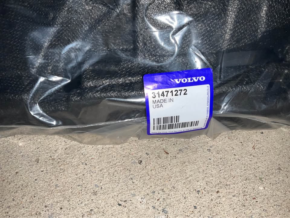 Genuine Volvo S60 Spare Tire Foam Tool Block 31471272 - photo 1