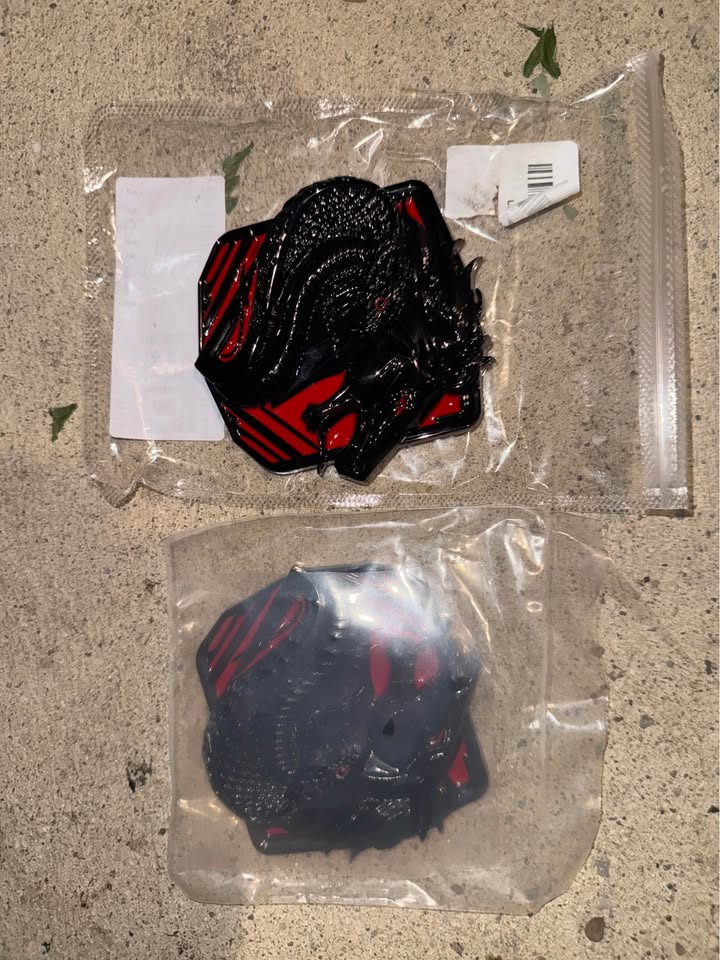 Cobra Emblems Bronco F150 Mustang GT Dark Horse Pair - photo 1