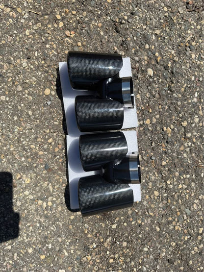 Land Rover Defender Carbon Fiber Exhaust Tips 2020-2023 - photo 1