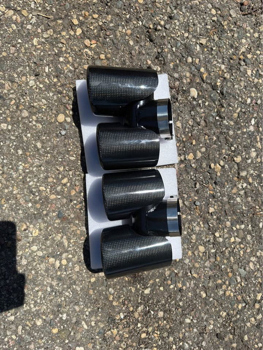 Land Rover Defender Carbon Fiber Exhaust Tips 2020-2023 - photo 1