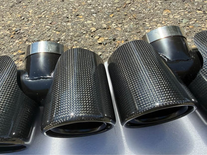 Land Rover Defender Carbon Fiber Exhaust Tips 2020-2023 - photo 4