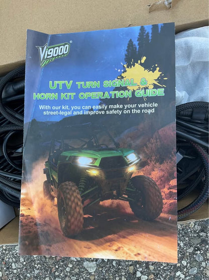VI9000 UTV turn signal kit photo 1